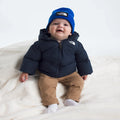 Baby Down Fleece-Lined Jacket - Navy