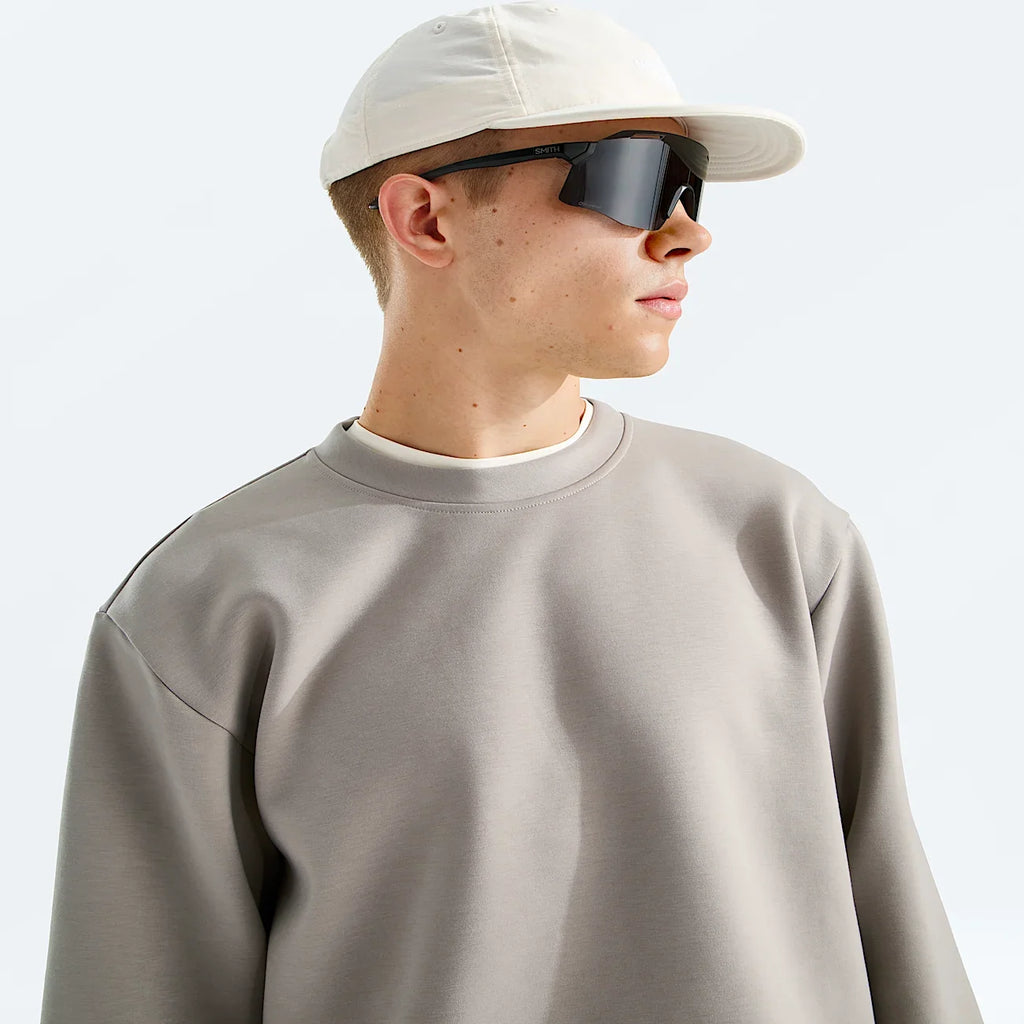 Men's Activewear Crewneck - Taupe Green