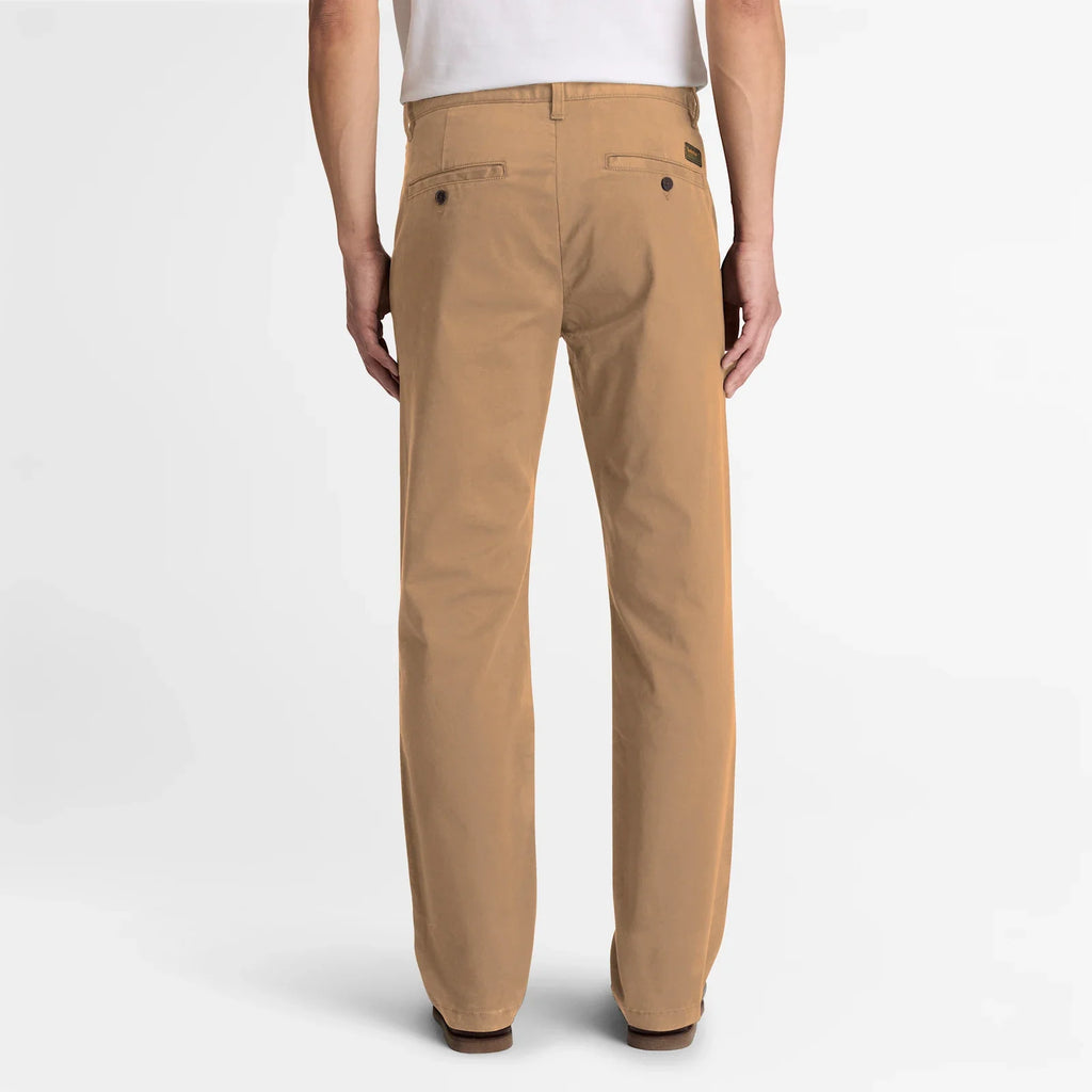 Men's Straight Twill Chino Pants