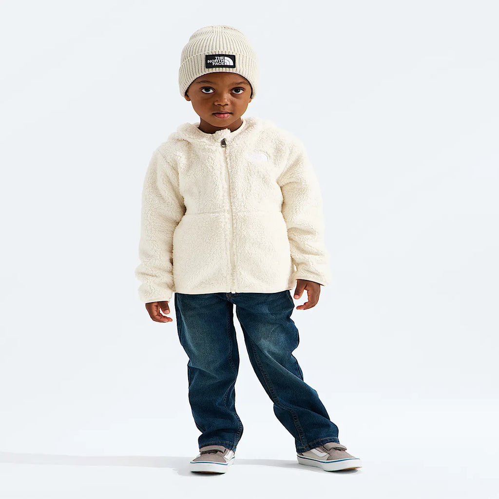 Kids' Full-Zip Fleece Hoodie - White