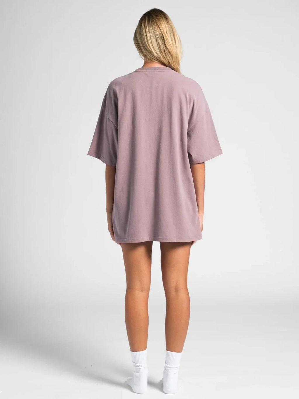 Oversized Terry T-Shirt - Dust