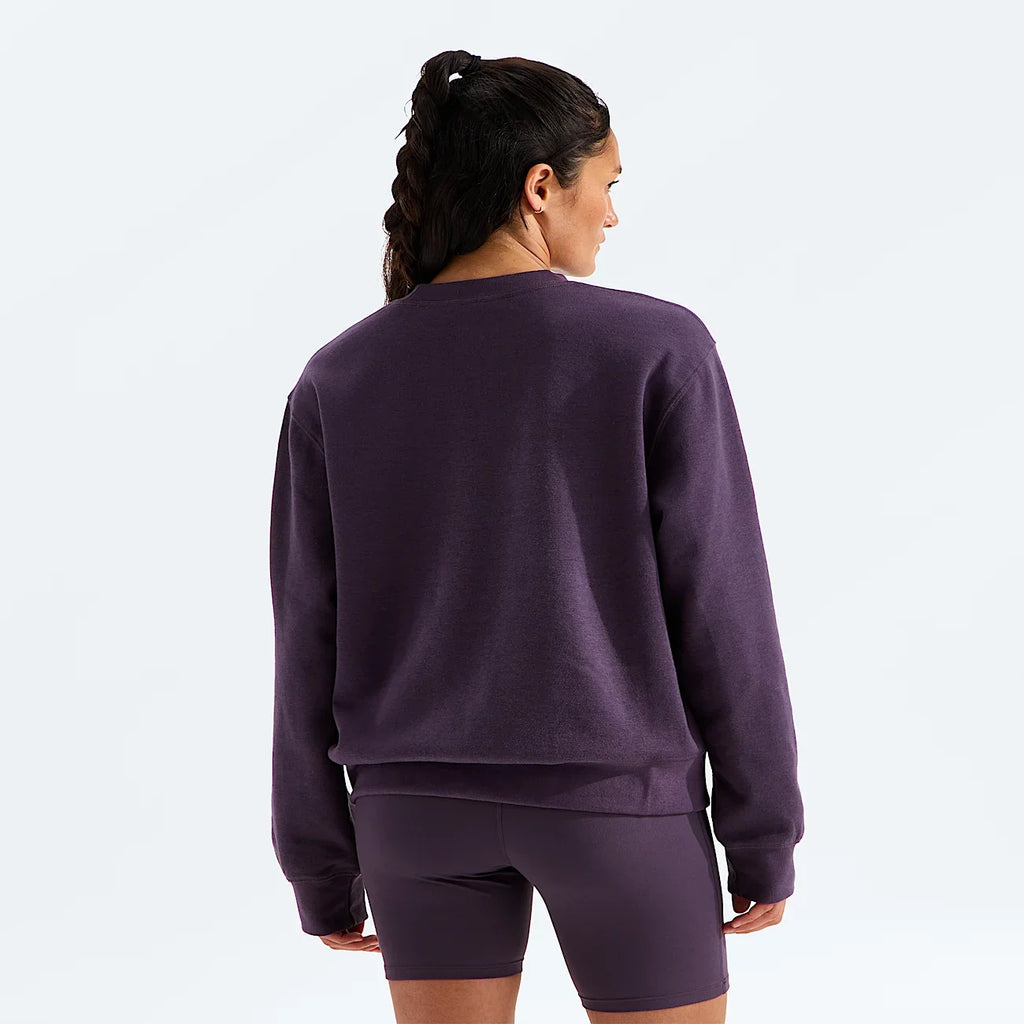 Women's Double-Knit Crewneck Sweatshirt - Blue