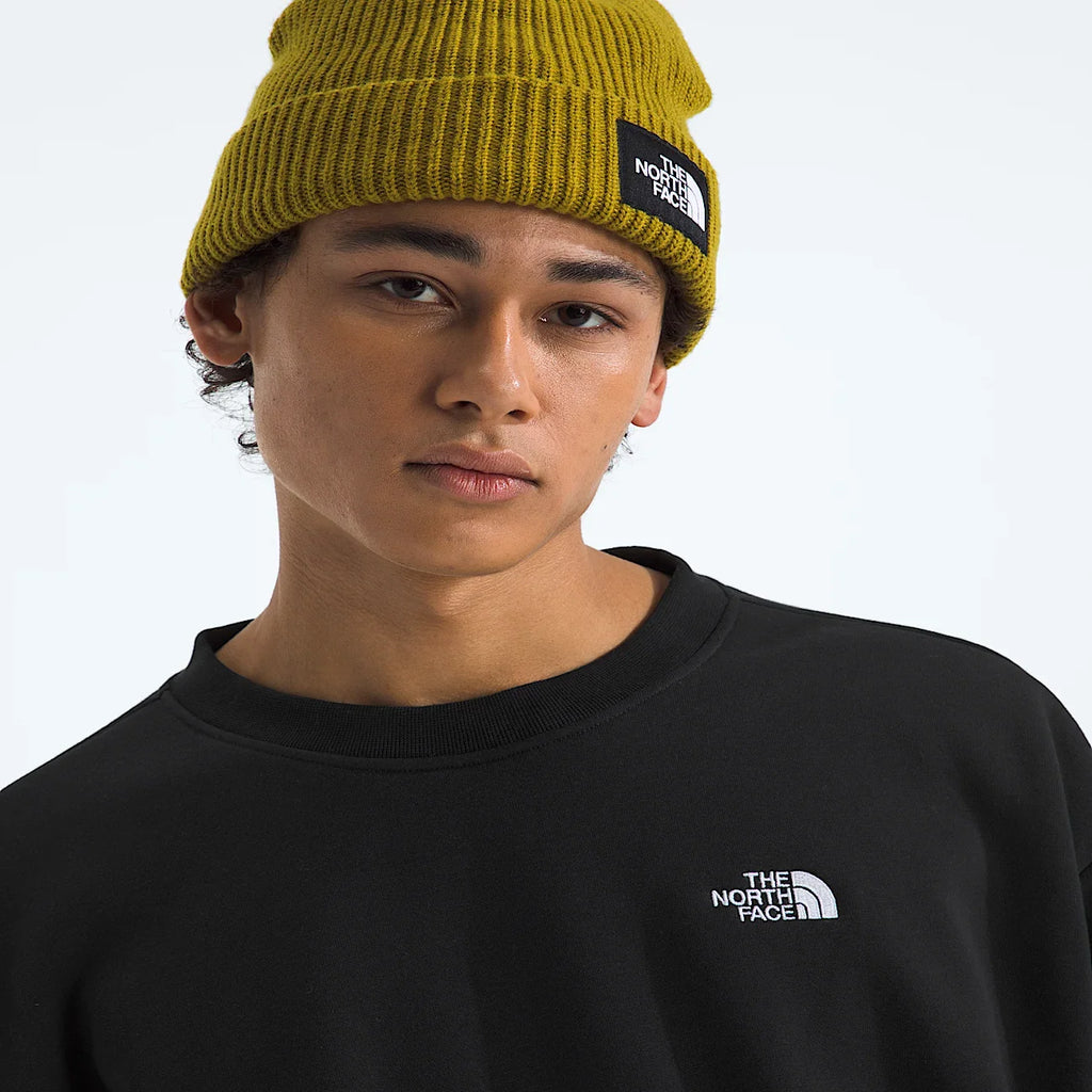 Men's Oversized Crewneck Sweatshirt - Black