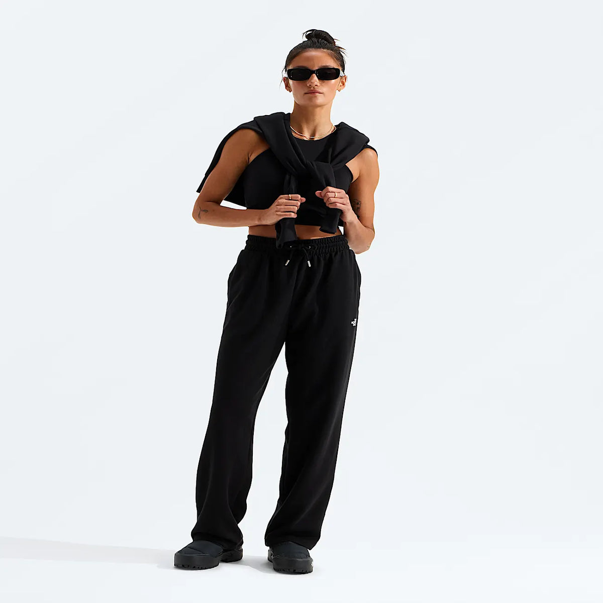 Women's Double-Knit Pants - Black