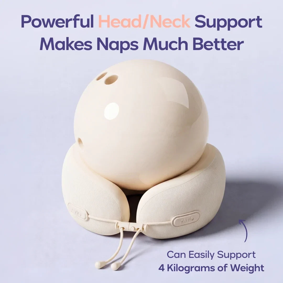 Travel Neck Pillow - Cream