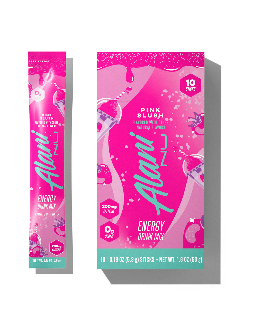 Energy Drink Mix Sticks - Strawberry Cream Soda