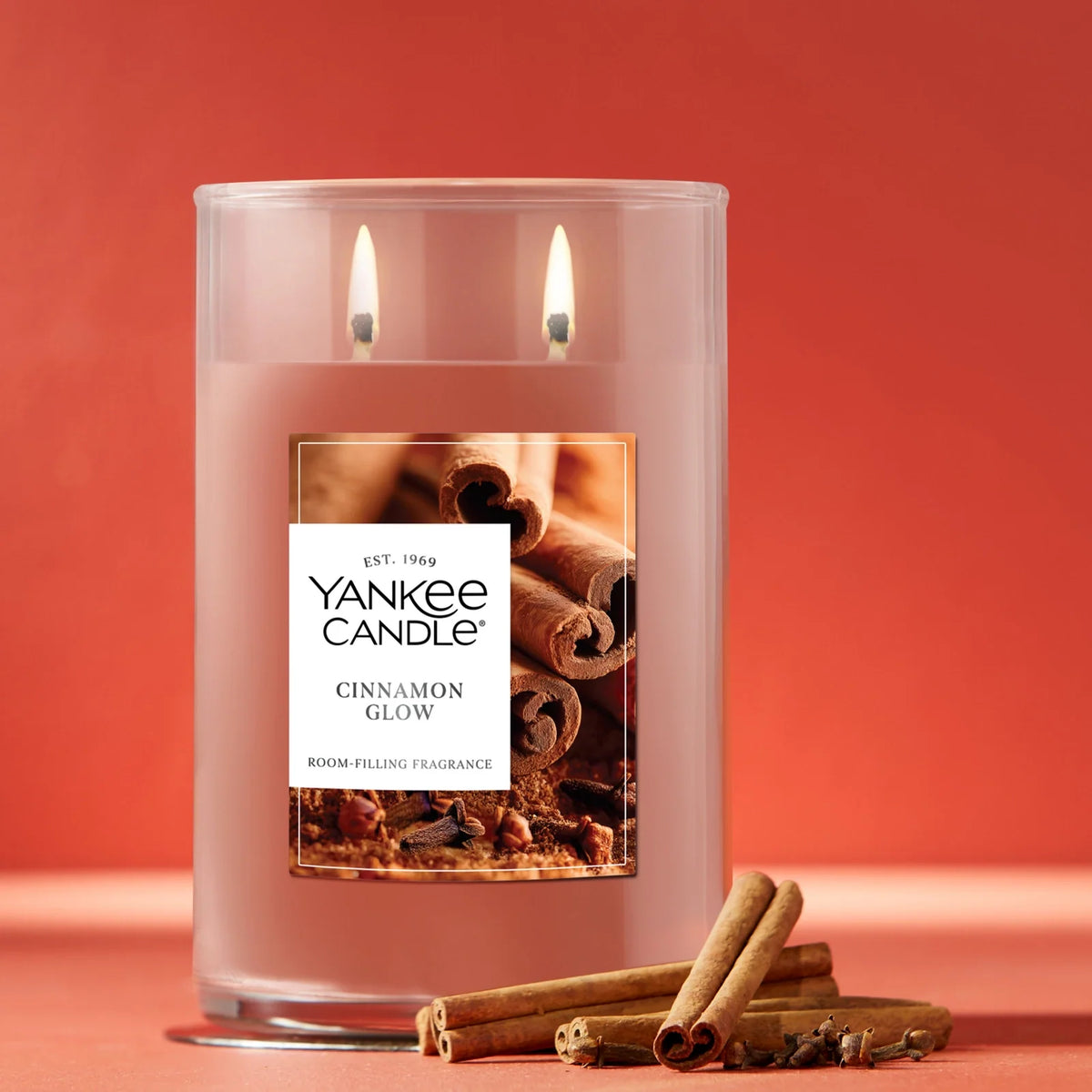 Large Tumbler Scented Candle - Cinnamon