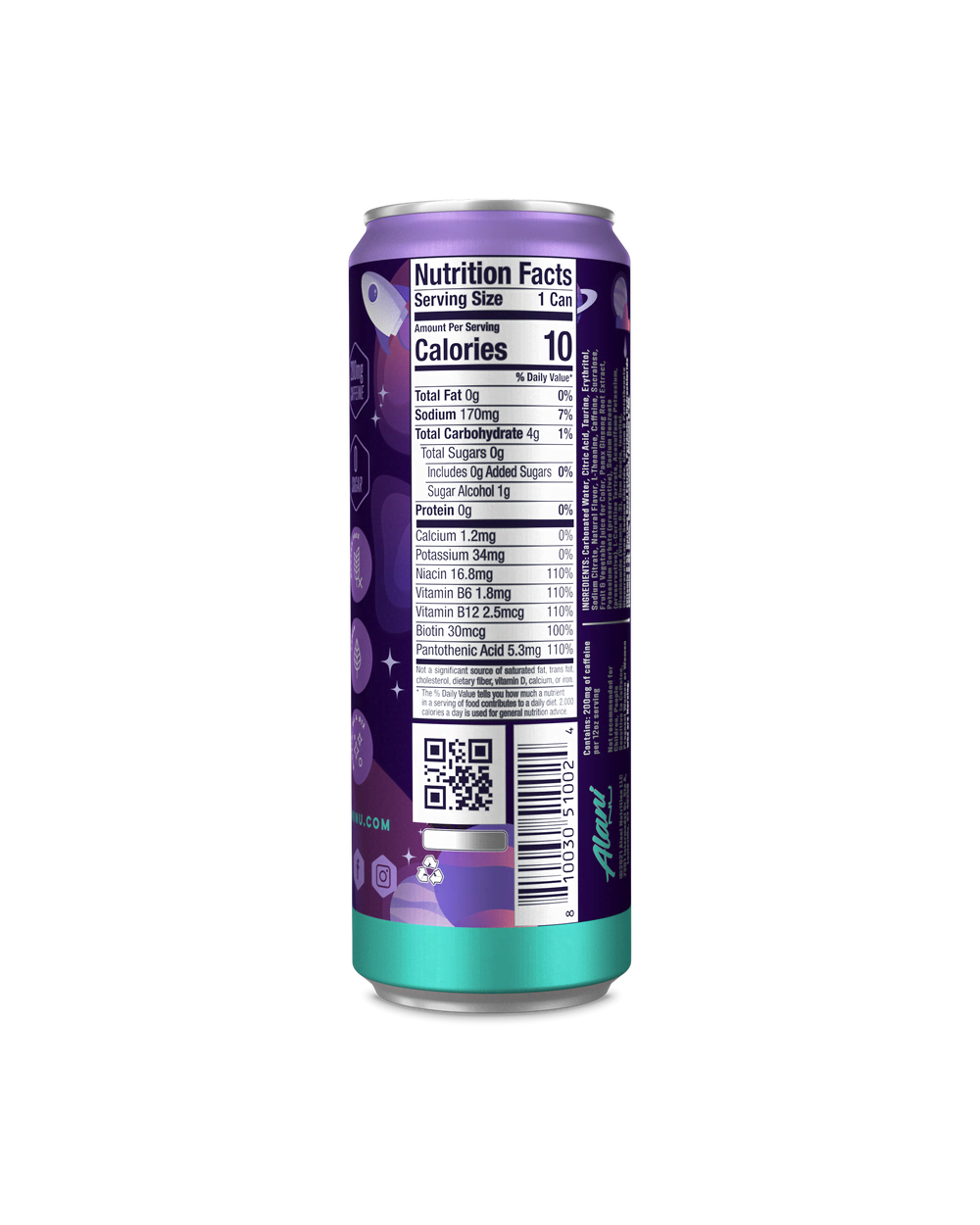 Zero Sugar Energy Drink - Cosmic Stardust