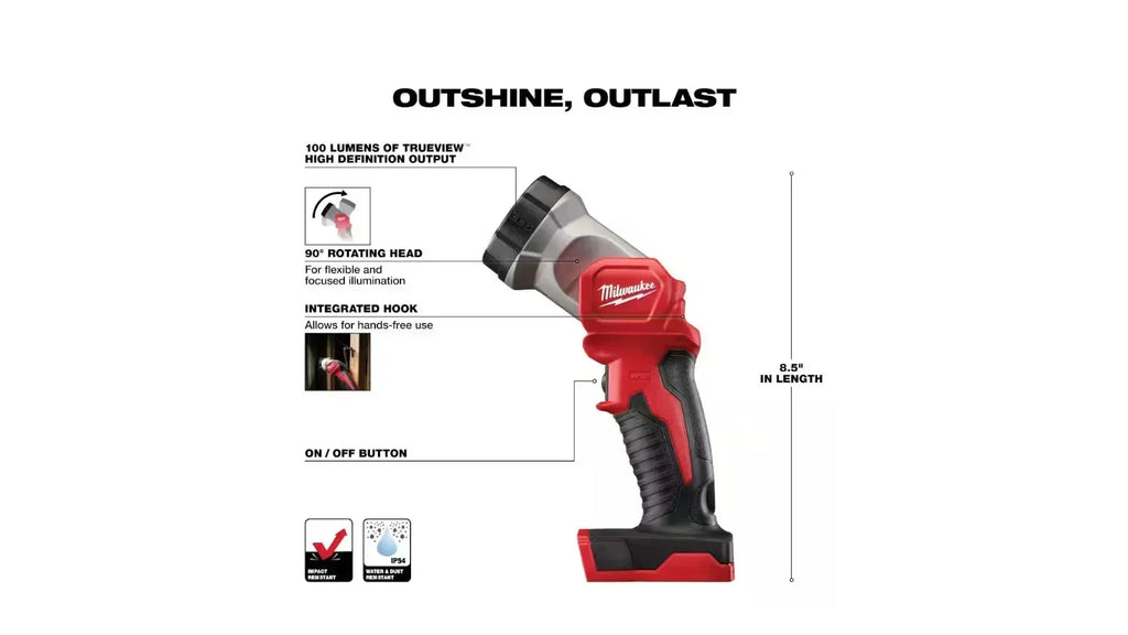 Milwaukee Open Box M18 18-Volt Lithium-Ion Cordless 7-Tool Combo Kit With 2 Batteries, Charger And Tool Bag - 2695-27SH