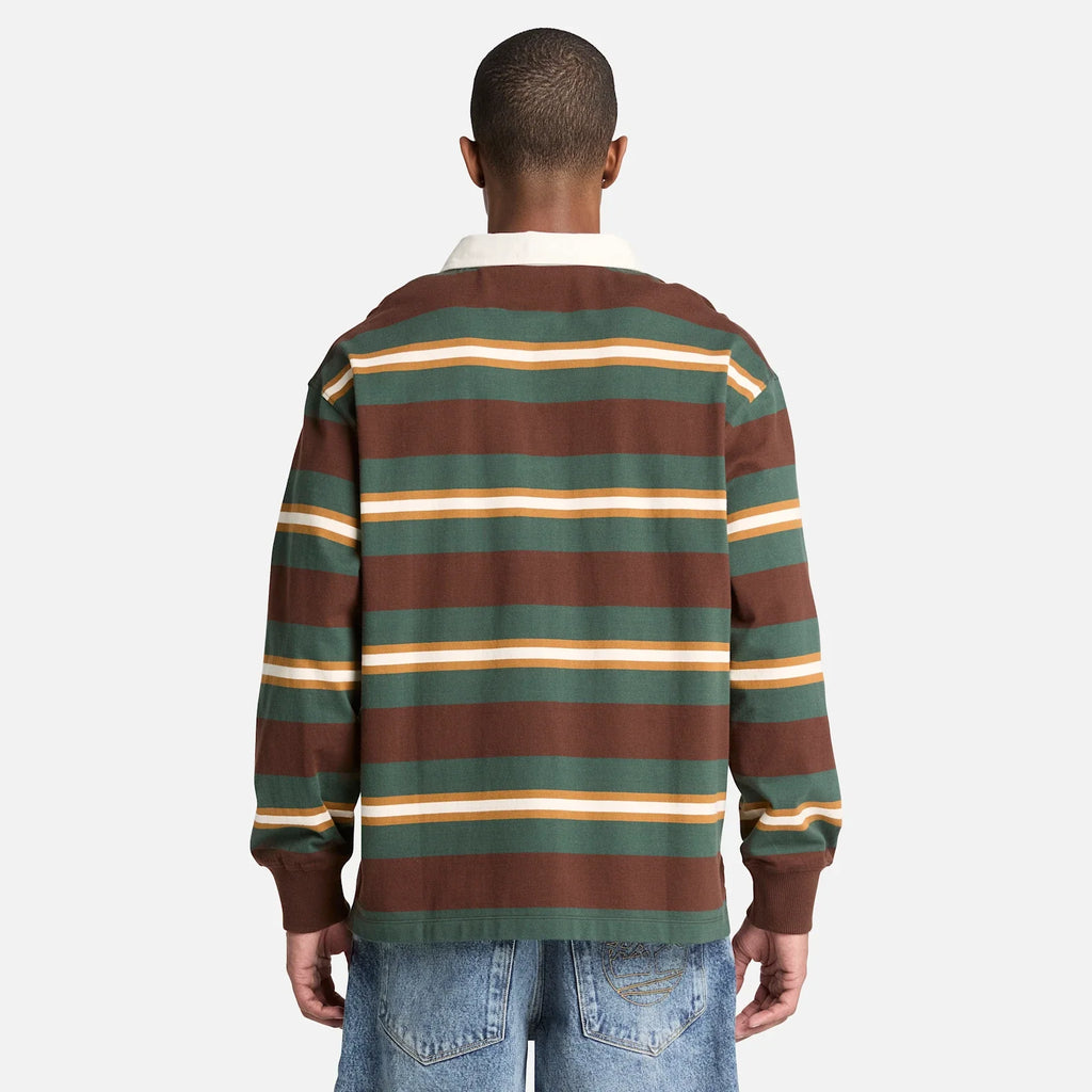 Men's Long-Sleeve Rugby Polo