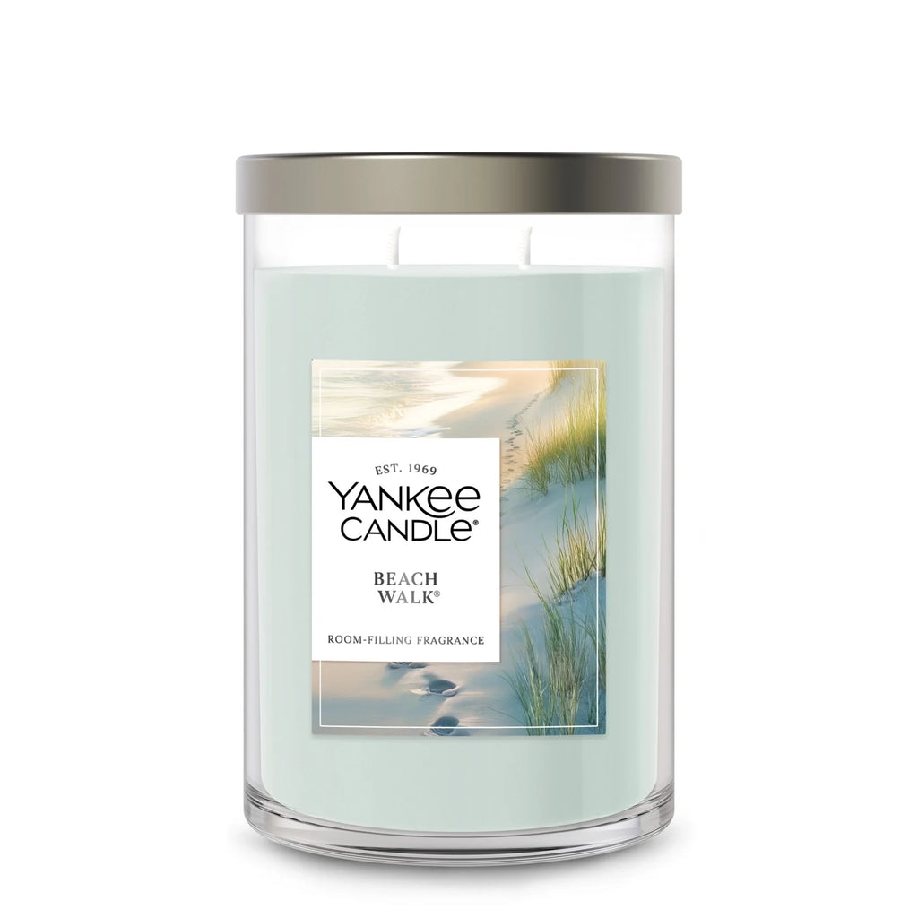 Coastal Floral Tumbler Candle