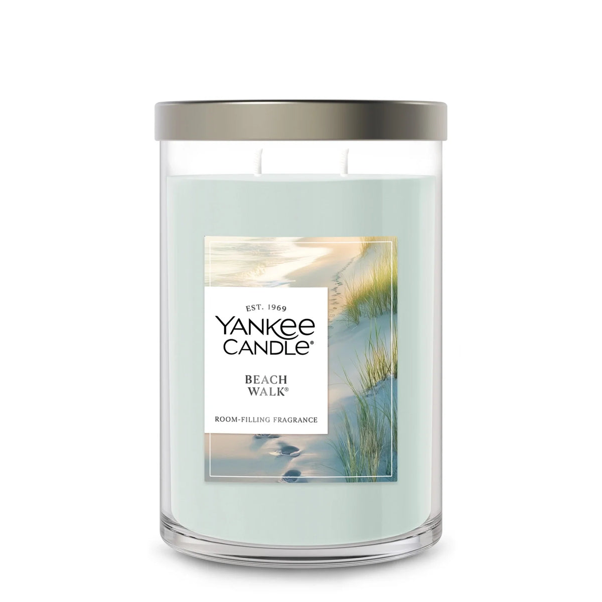 Coastal Floral Tumbler Candle