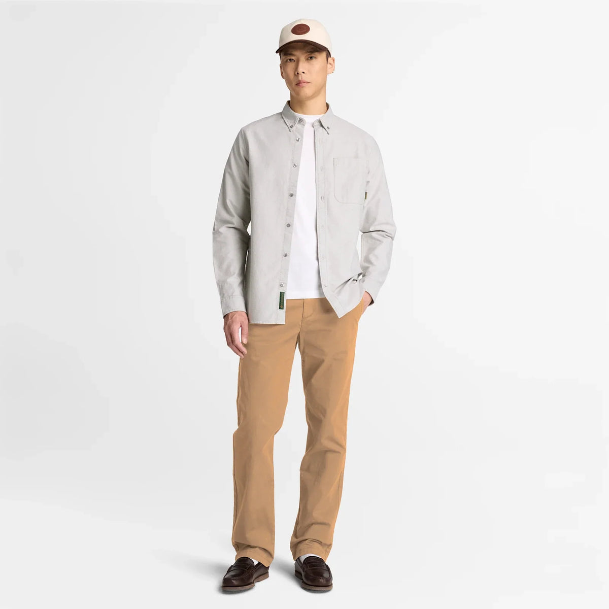 Men's Straight Twill Chino Pants