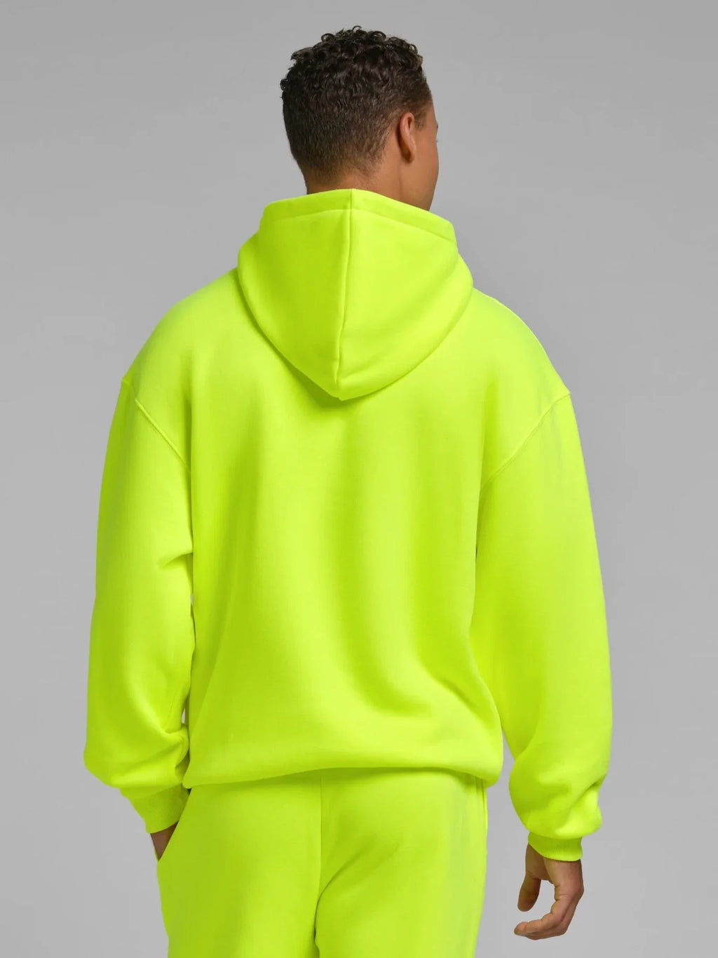 Pullover Hoodie - Electric Yellow