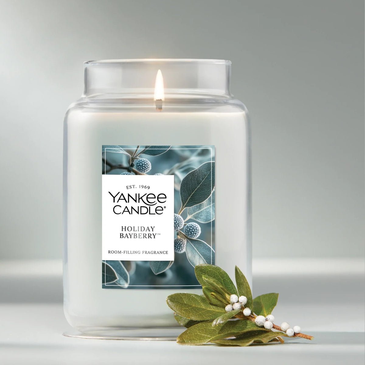 Large Fresh Berry Jar Candle