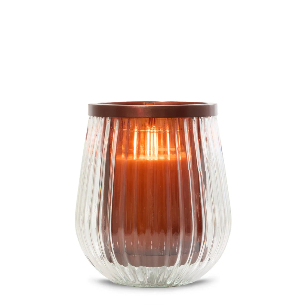 Flame Design Jar Candle Holder