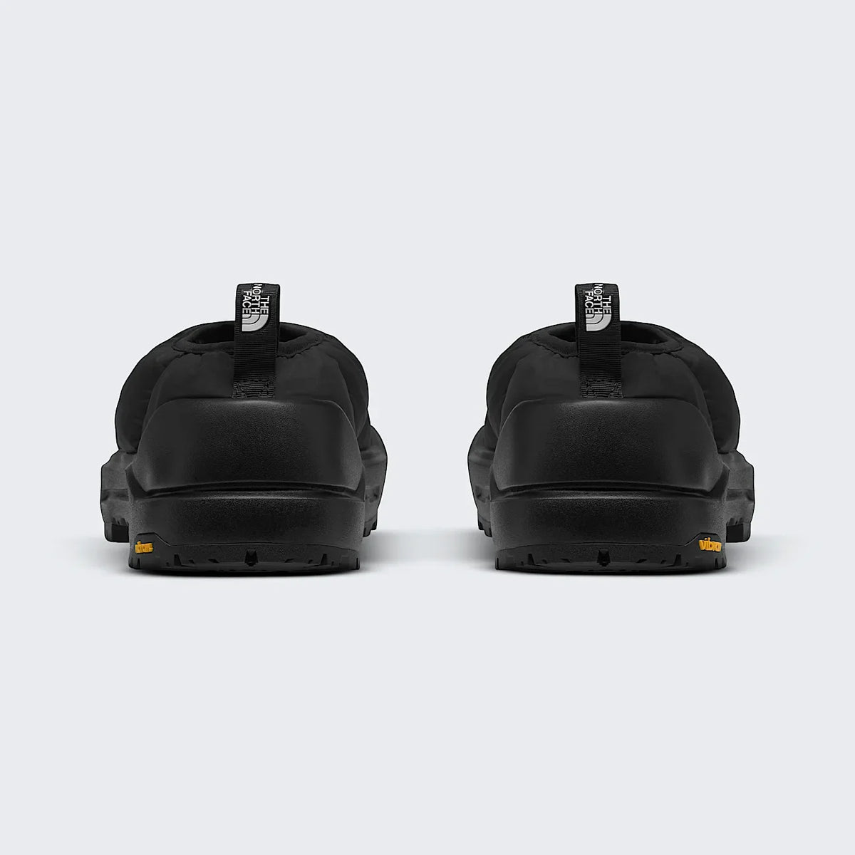 Insulated Slip-On Mules - Black