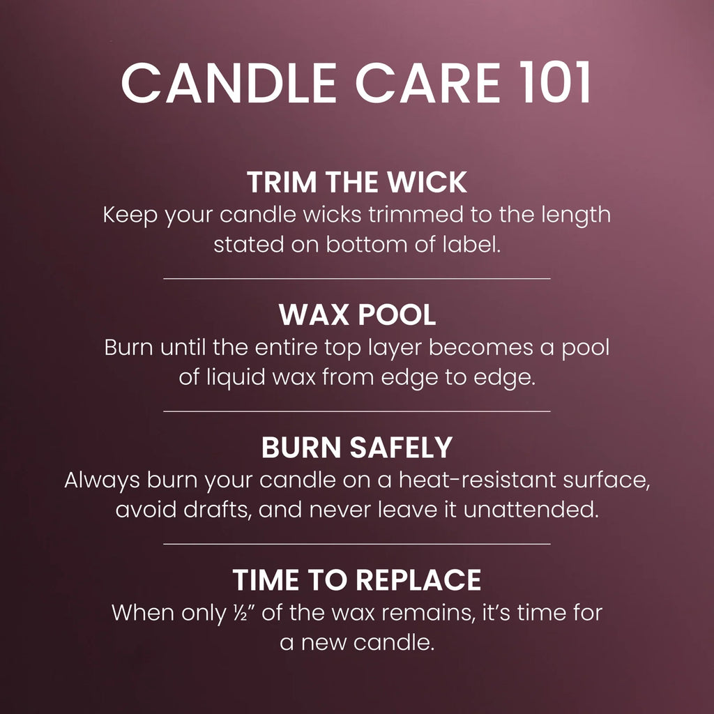 Large Tumbler Candle - Black Cherry