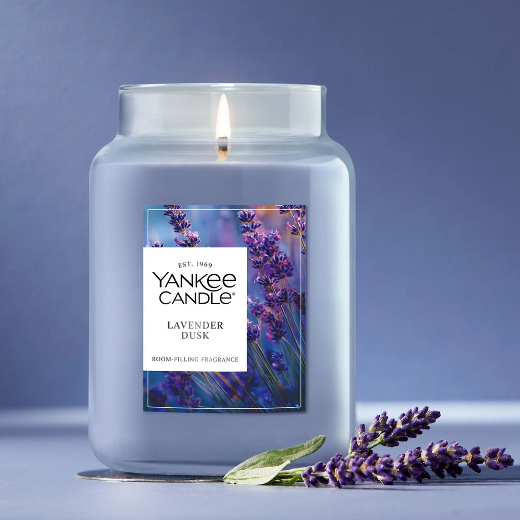 Large Jar Scented Candle - Lavender