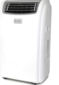 BLACK+DECKER 14,000 BTU Portable Air Conditioner With Heat And Remote Control, White