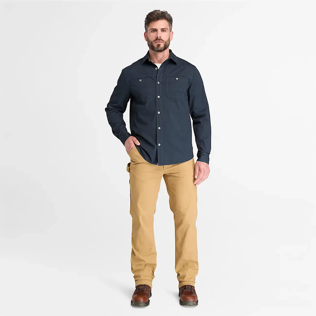 Men's Stretch Twill Work Shirt