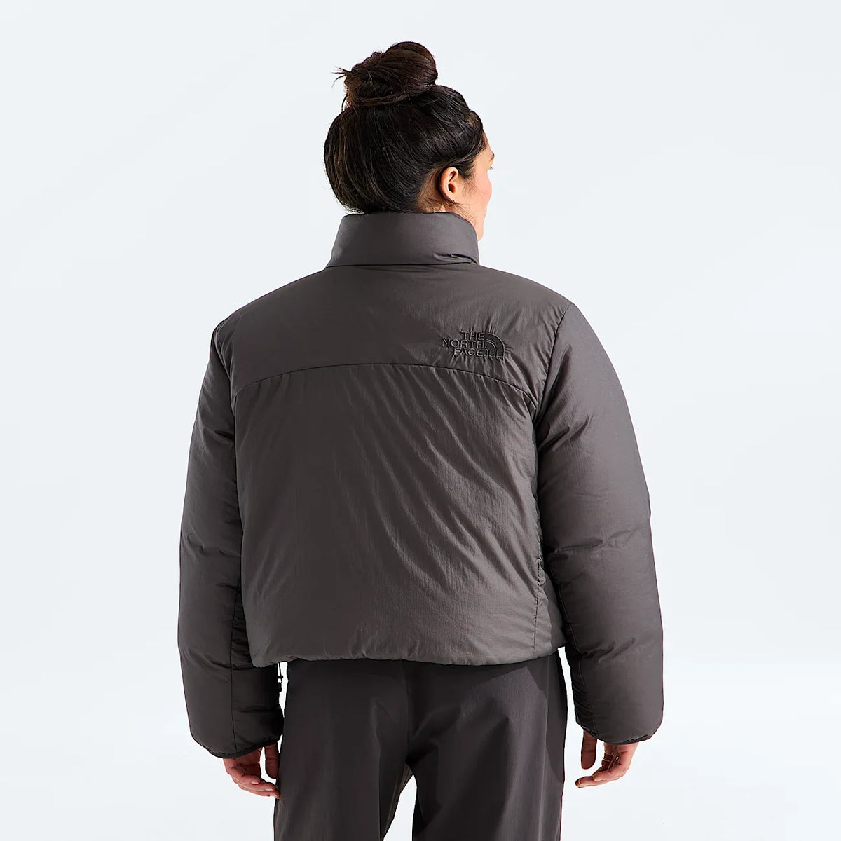 Women's Reversible Insulated Jacket - Gray/Black