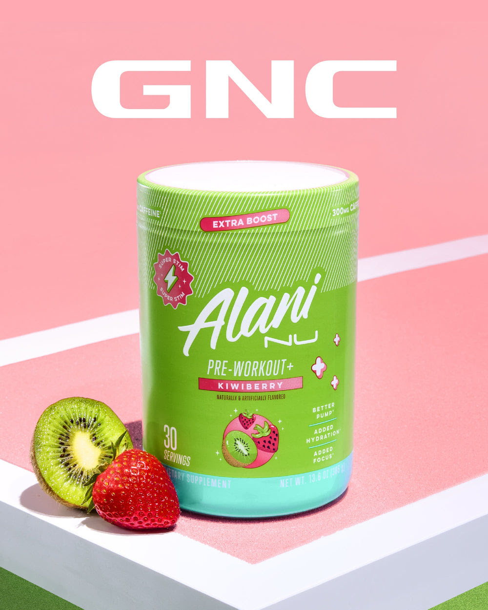 Pre-Workout Powder - Kiwi Strawberry