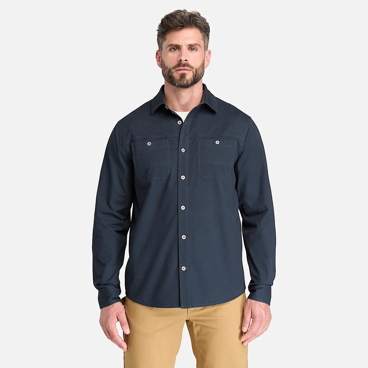 Men's Stretch Twill Work Shirt