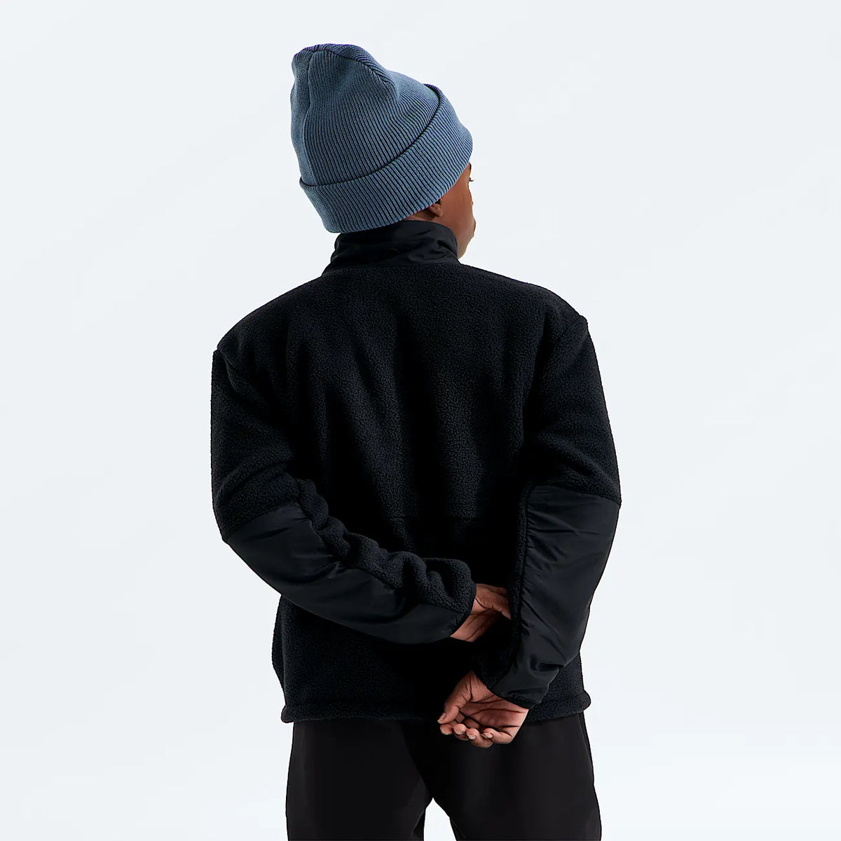 Boys' Full-Zip Fleece Jacket - Black