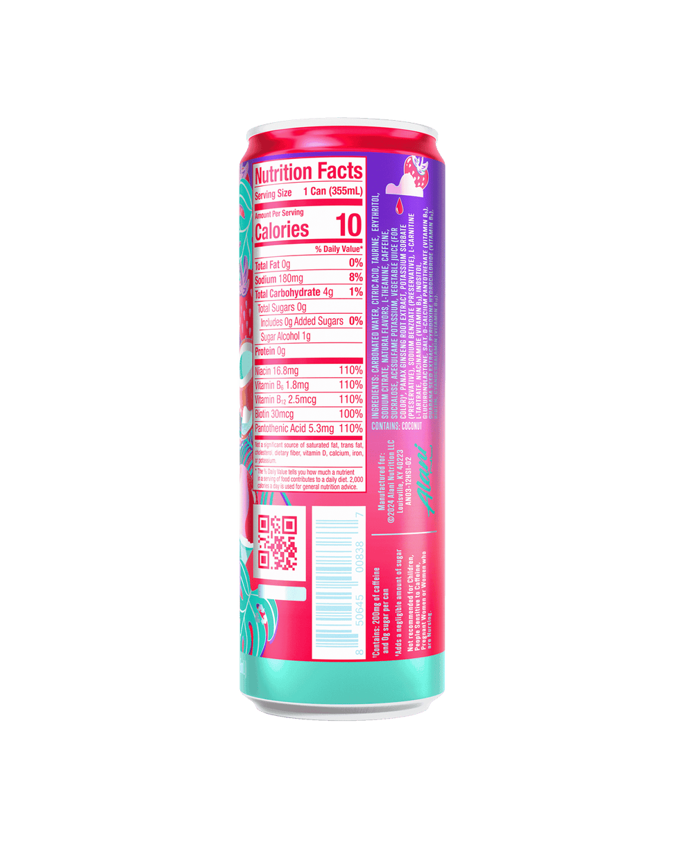 Zero Sugar Energy Drink - Strawberry Watermelon
