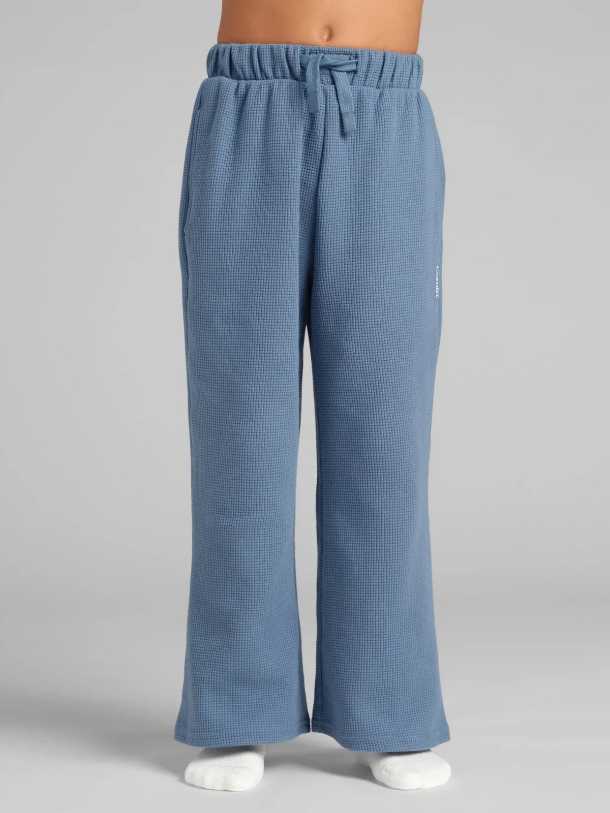 Kids' Waffle-Knit Lounge Pants - Harbor