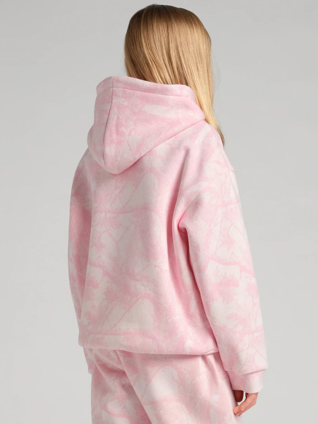Kids Camouflage Hoodie - Rosewood