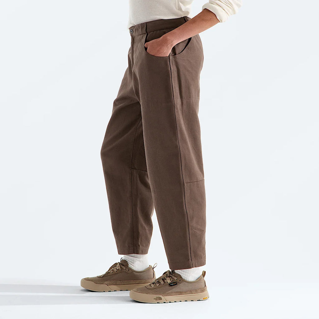 Women's Utility Barrel Pants - Brown