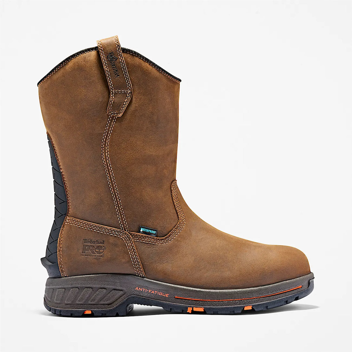 Men's Pull-On Waterproof Composite Toe Work Boot