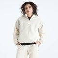 Women's Full-Zip Fleece Jacket - White