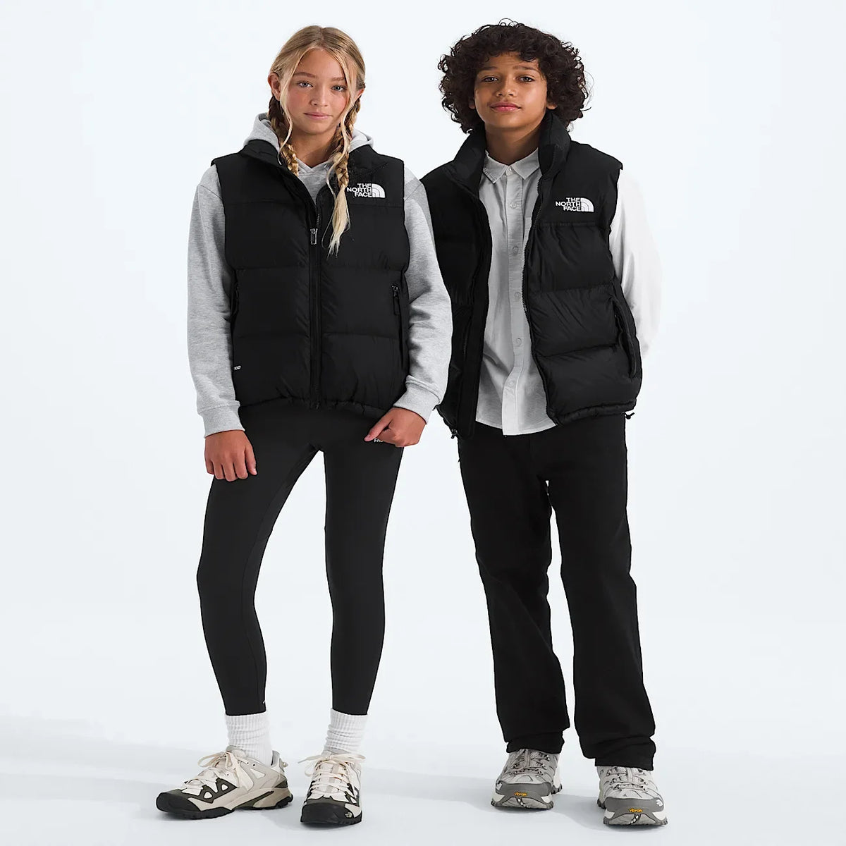 Teen Insulated Puffer Vest - Black