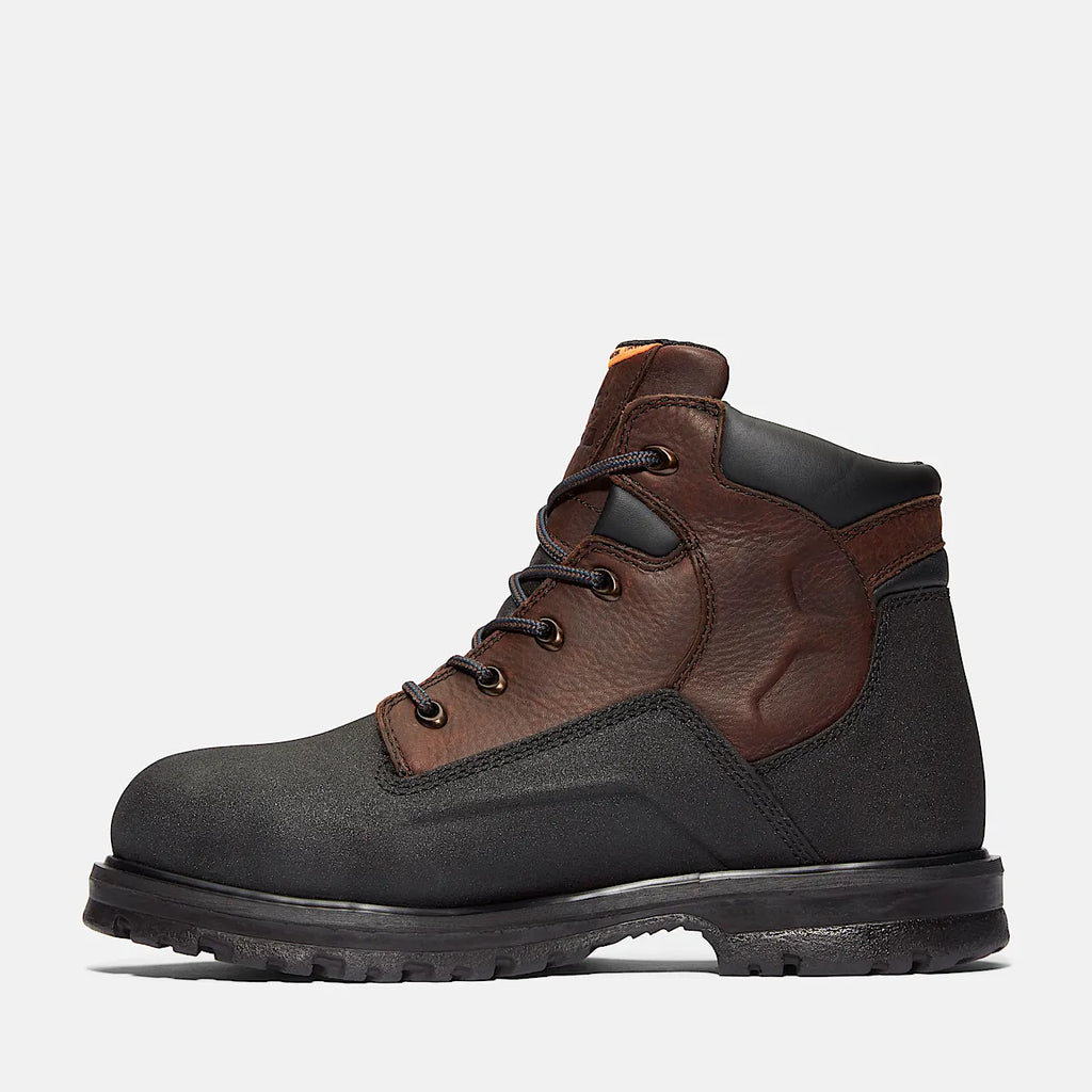Men's Waterproof 6-Inch Steel Toe Work Boot