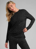 Long-Sleeve Lounge T-Shirt - Black