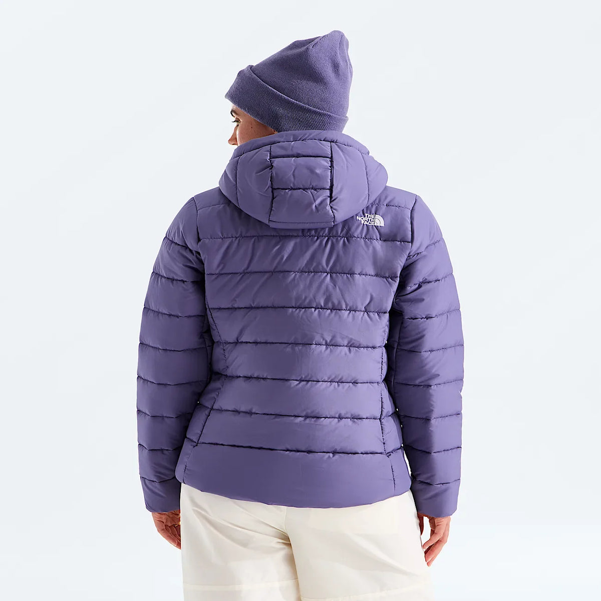 Women's Hooded Insulated Jacket - Plum