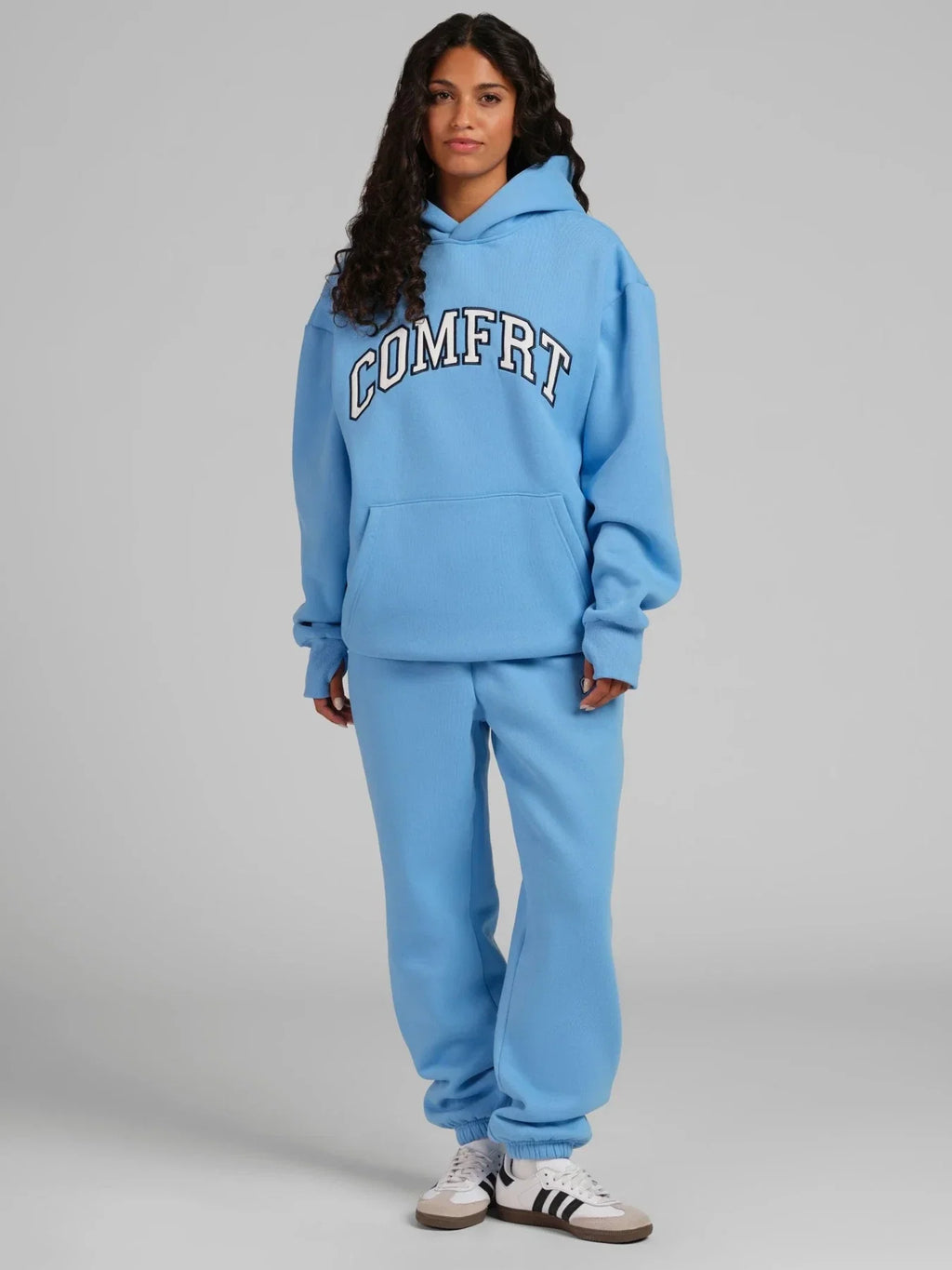 Logo Jogger Sweatpants - Paris Blue