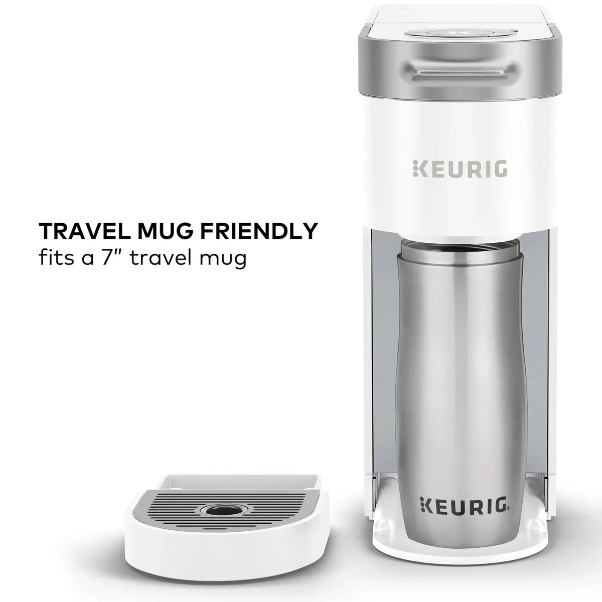 Keurig K-Slim Black Single-Serve K-Cup Pod Coffee Maker