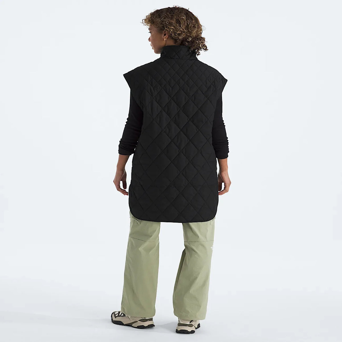 Women's Insulated Hiking Vest - White