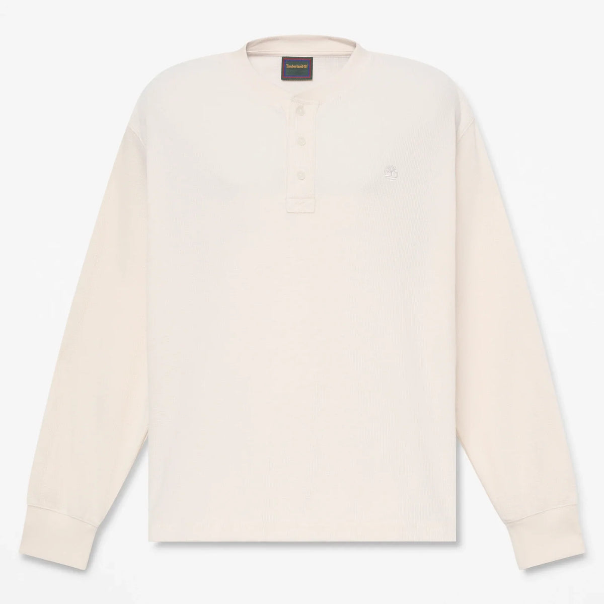 Men's Waffle Long-Sleeve Polo
