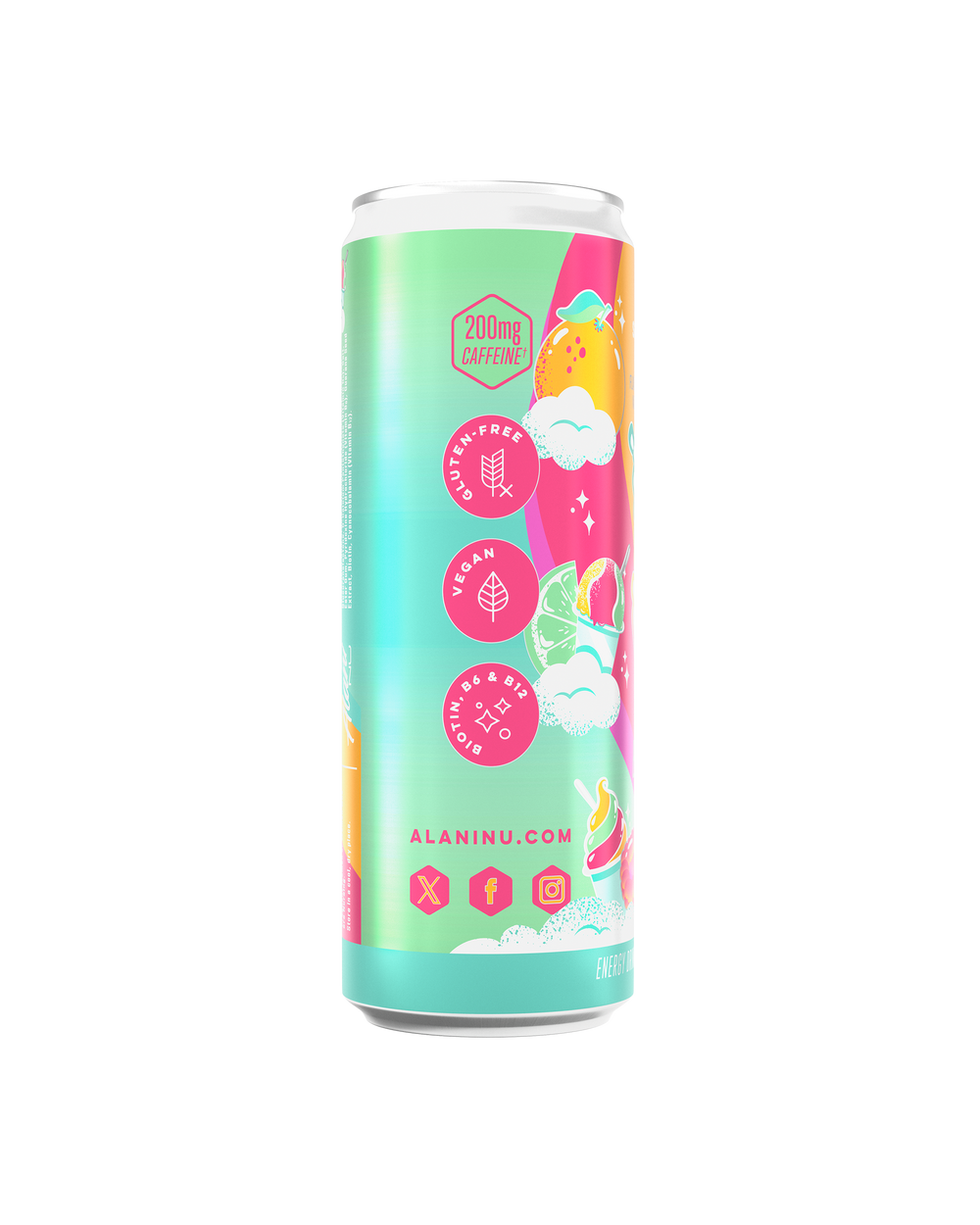 Zero Sugar Energy Drink - Orange Raspberry Lime