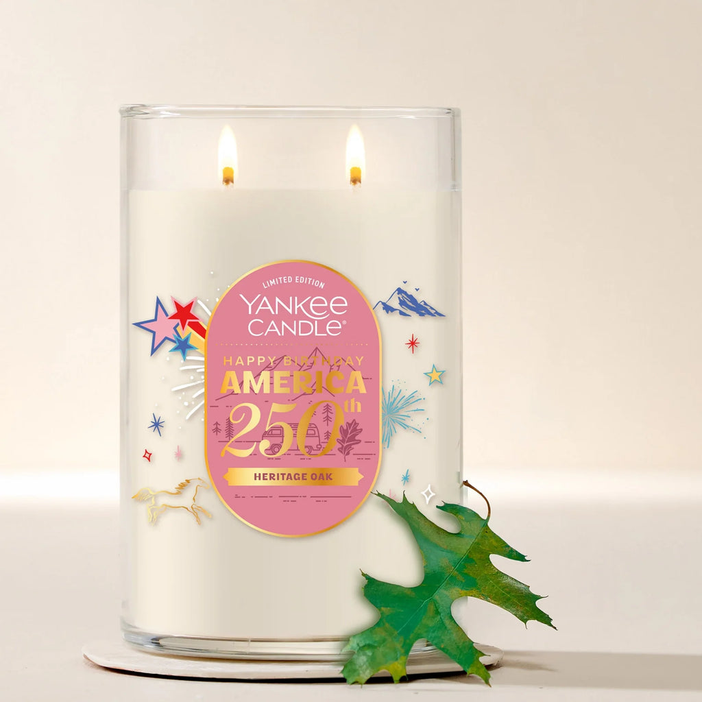 Large Tumbler Candle - Heritage Oak