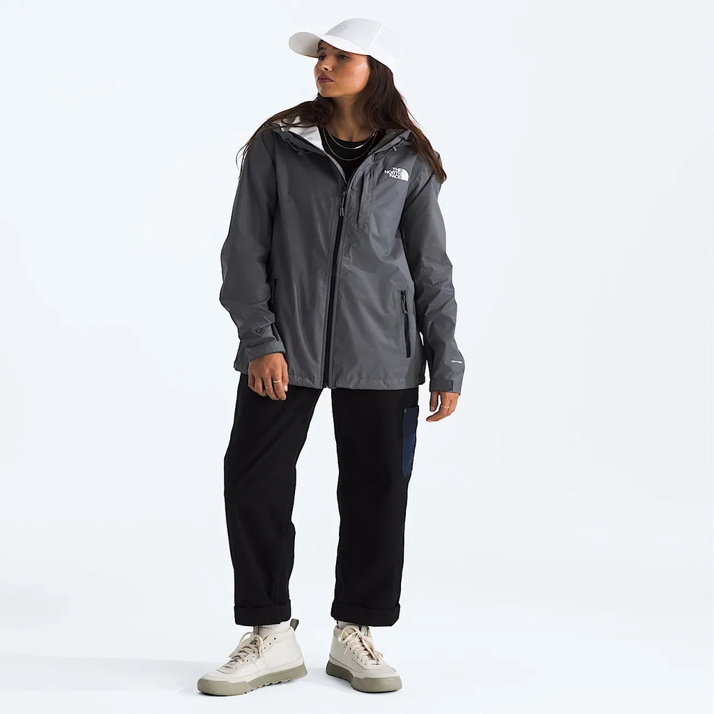 Women's Waterproof Rain Jacket - Gray