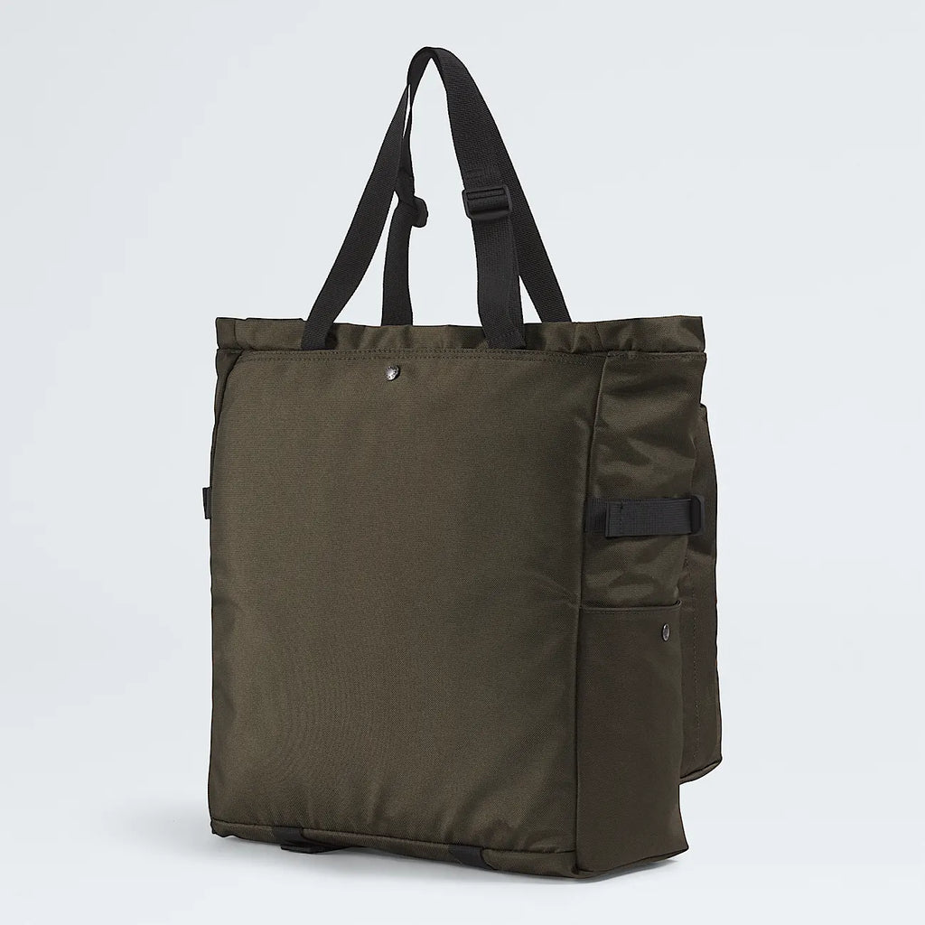 Graphic Tote Bag - Taupe Green