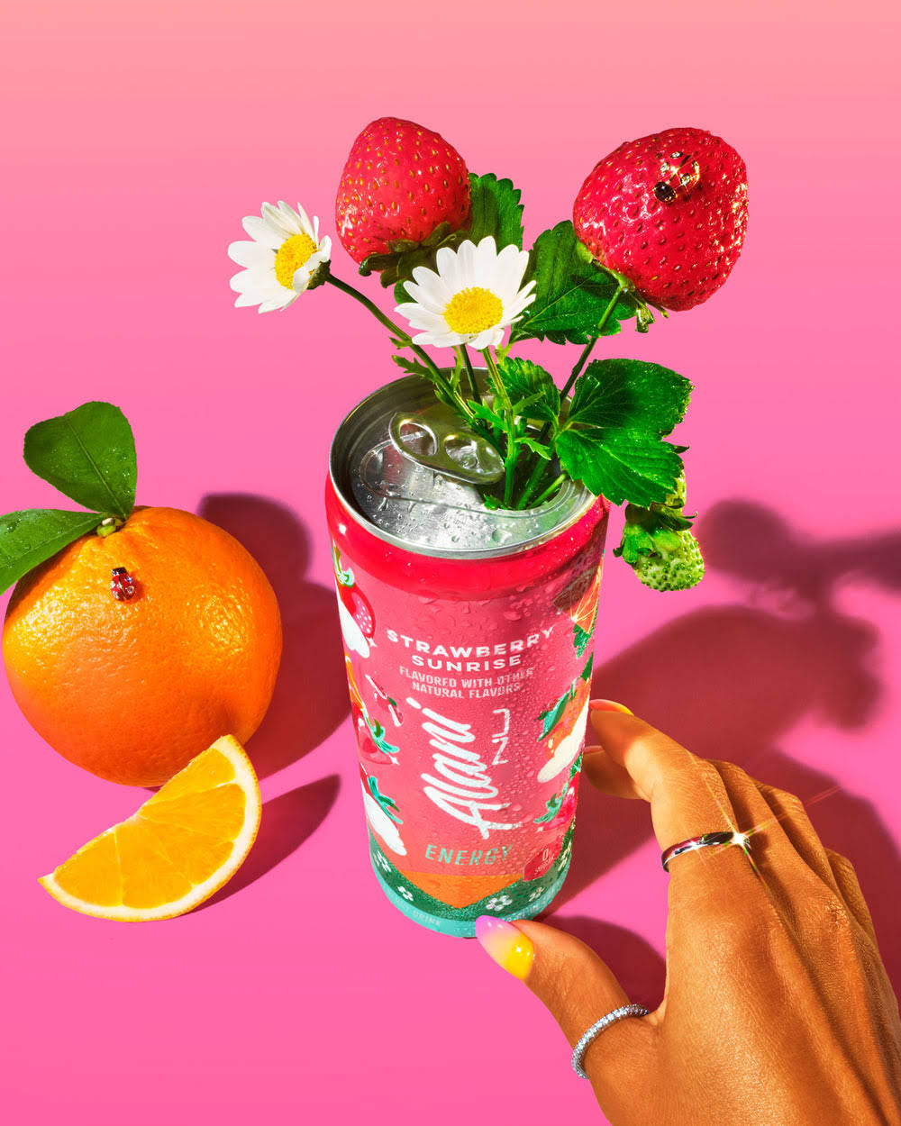 Zero Sugar Energy Drink - Strawberry Orange