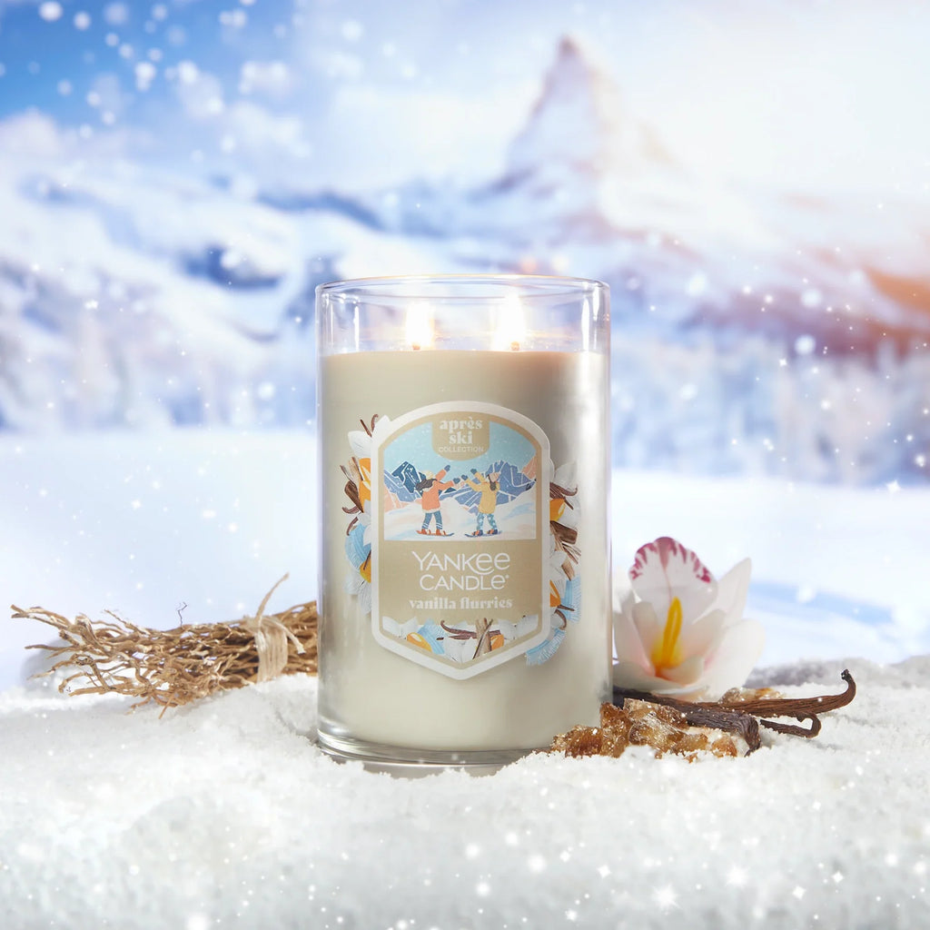 Large Tumbler Candle - Vanilla Flurries