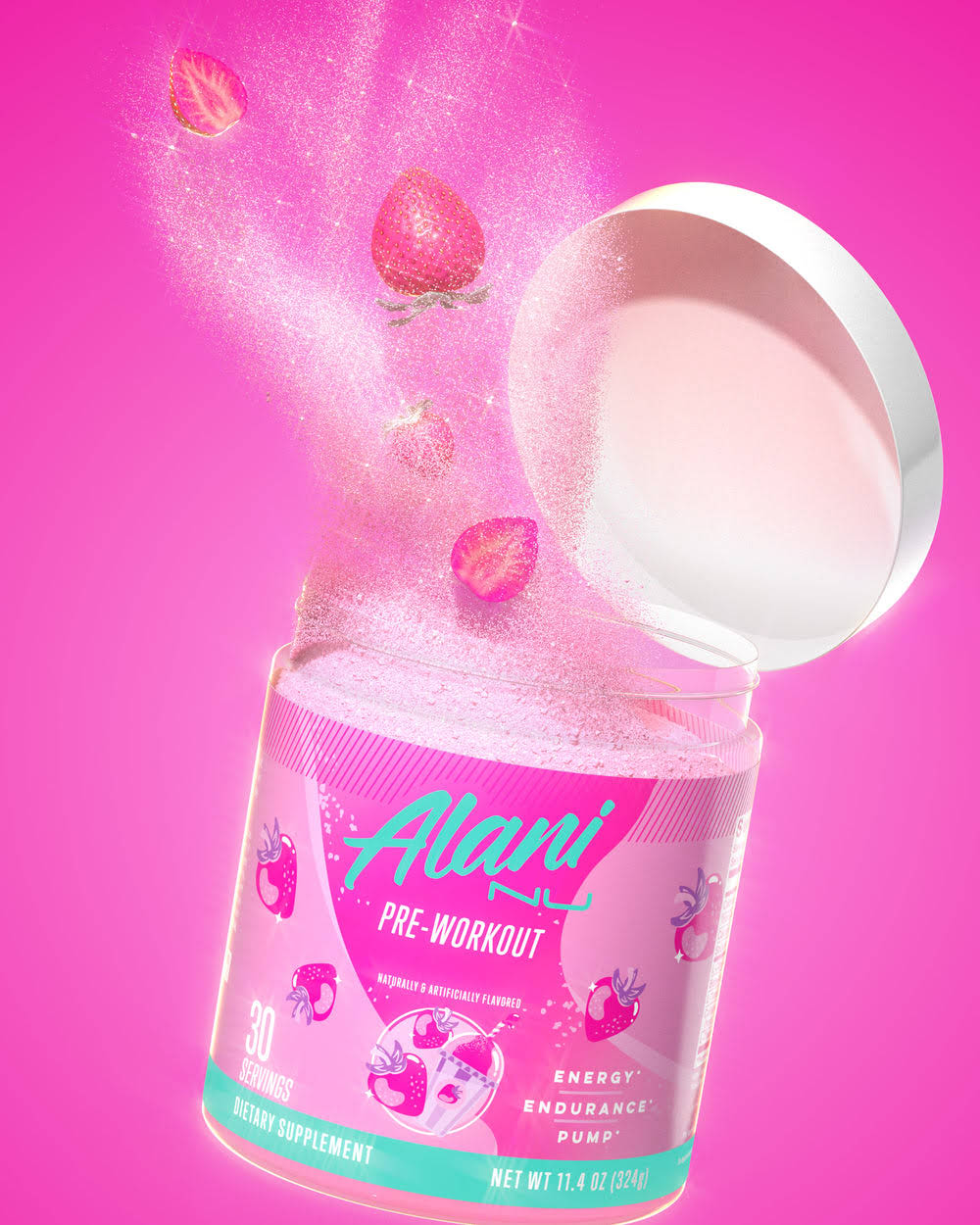 Sugar-Free Pre-Workout Powder - Berry